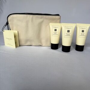 Jo Malone London Hand Cream Trio Blackberry English Pear Wood Sage Pouch Set